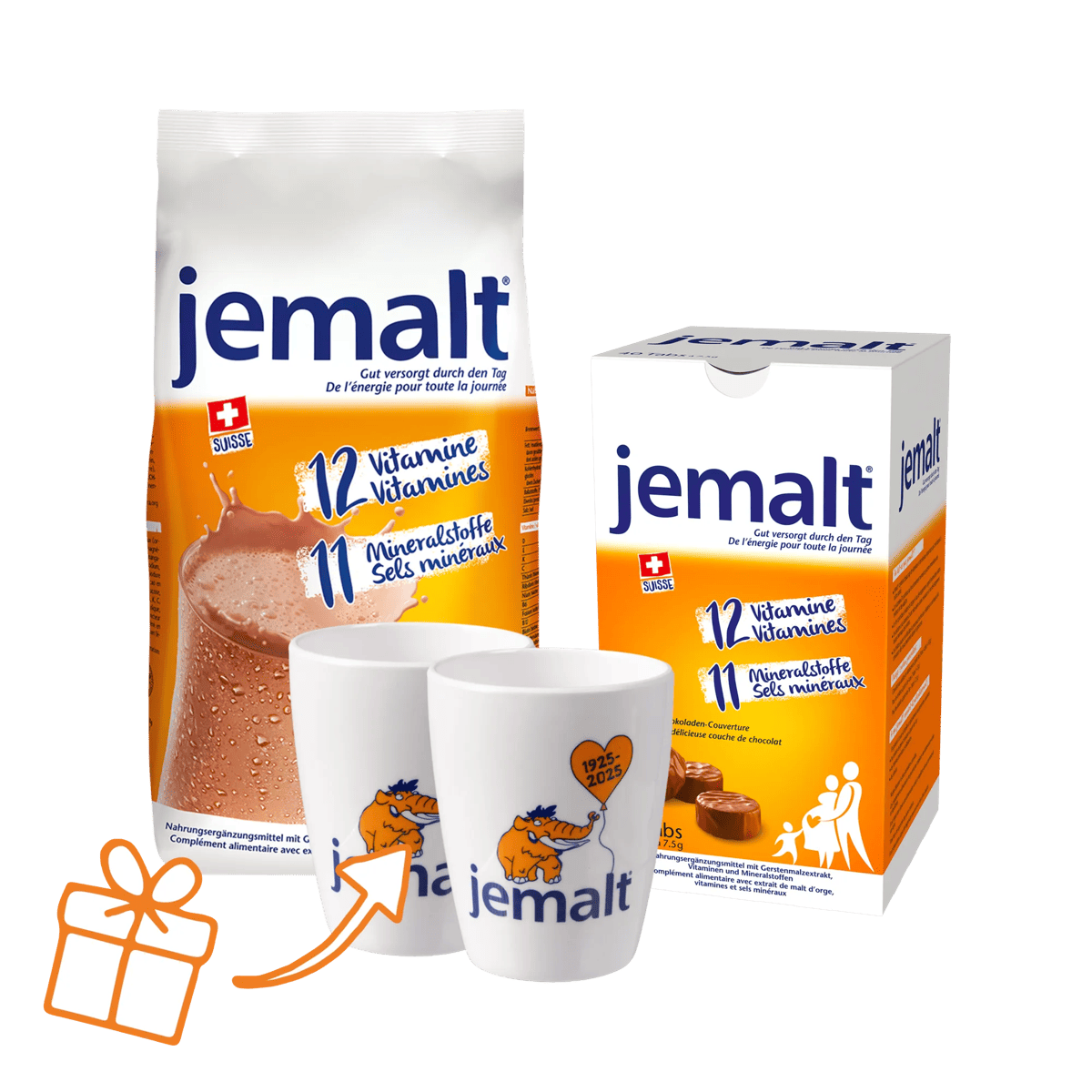 jemalt Jubilaeumsset gross